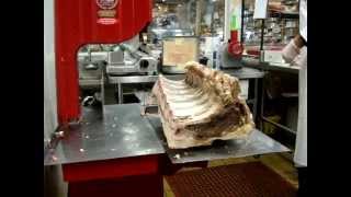 Cutting 100-Day-Old, Dry-Aged Ribeye Steak, Pt. 1