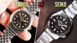 Seiko SRPE DressKX vs Tudor Black Bay 39 - The battle of the dressy dive watches