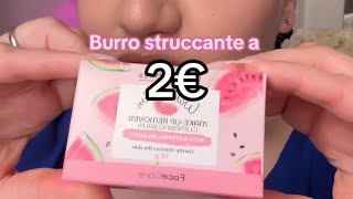 Burro struccante a 2€ 😱 1G:MARIKAPERGOLESI #skincare