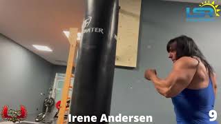 Irene Andersen - punch the punching bag