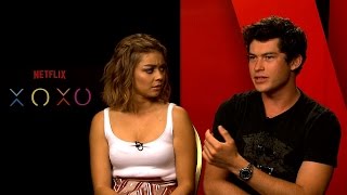 Interview with Sarah Hyland and Graham Phillips - Stars of XOXO - Just Seen It