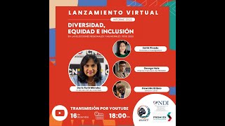 LANZAMIENTO DEL INFORME DE DIVERSIDAD, EQUIDAD E INCLUSIÓN EN  ELECCIONES REGIONALES Y MUNICIPALES