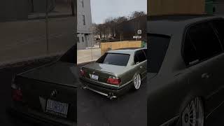 The BMW german machine e38 beautifull modified and amazing videography #bmwninet #bmwworkshop #bmw