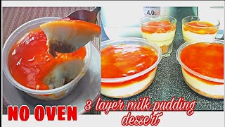 Do you have Milk? Try this delicious Milk Pudding dessert |no oven || Pang Negosyo ideas