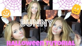 EASY BUNNY HALLOWEEN MAKEUP!! lilmissmegsmakeup