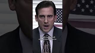 Michael Scott The Office US: It will take a SWAT team to remove me from this office #fallingdown