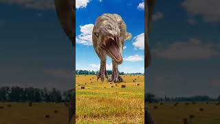 T-REX Dinosaur Attacks Couple | Indominus Rex Dinosaurs Damage City #shorts #dinosaur