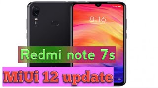 redmi note 7s new update settings  miui 12 update🔥🔥🔥🔥