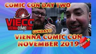 Vienna Comic Con November 2019 Sunday Day Two