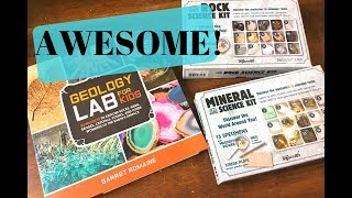 Rock Science Kits and Geology Lab Book Review