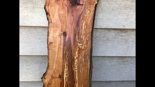 Woodmaster Planer video: Apple and cherry