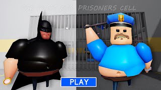 FREE ITEMS BATMAN BARRY'S PRISON RUN! (OBBY) - Full Gameplay - No Commentary #roblox