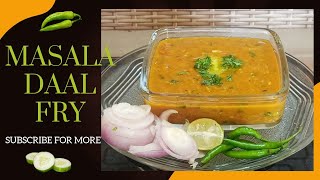 অরহর ডাল দিয়ে মশালাদার ডাল ফ্রাই, Masaladar daal fry recipe, ଡାଲ୍ ଫ୍ରାଏ @l-blog157k