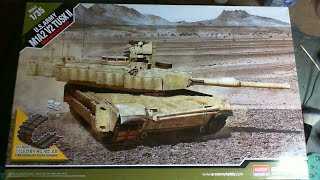 Academy 1/35 Scale U.S ARMY M1A2 V2 TUSK II Build Update 14