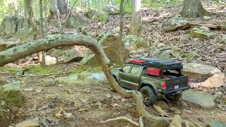 Element RC Knightrunner on the trails at DLB RC Trails