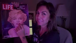 Nostalgic ASMR | Flipping Through a 1964 Life Magazine on Marilyn Monroe