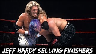 WWE Jeff Hardy Selling Finishers Compilation 2000-2009