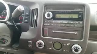 How to Remove Radio / CD Player from Honda Ridgeline 2006 for Repair.