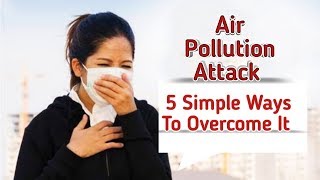 Air Pollution Attack - 5 Simple Ways To Overcome The Effects Of Air Pollution