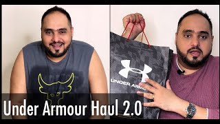 Under Armour Haul 2.0 | Project Rock | HARDEST WORKER IN THE ROOM | Try on & Review | ROME by Iranis