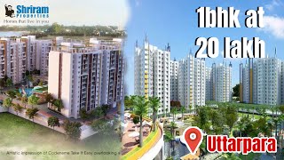 1BHK Flat sale in Shriram Grand City Uttarpara | 1BHK Model Flat Tour | Shriram Properties