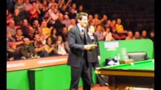 Opening of the Welsh Open Snooker Final 2010 - John Higgins vs Ali Carter