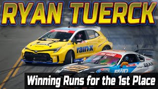 RYAN TUERCK Winning Runs for the 1st Place | Formula DRIFT 2022| Los Angeles, Round 1