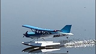 FMS Maule STOL plane accidental reverse thrust stall; almost pilot error CRASH