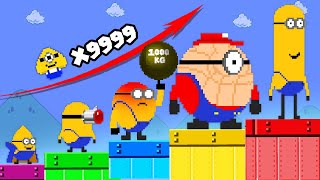 Mario Minions Team: Mario Wonder but Every Seed Makes Mario Turn Into Minions? | 2TB STORY GAME