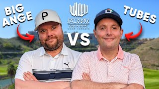 One Of Us Loses it…. BADLY !! 🤦🏼‍♂️😂 | Tubes v Ange | Salobre Golf 🏌️‍♂️💥