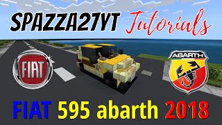 Minecraft Fiat 595 Abarth 2018 Tutorial