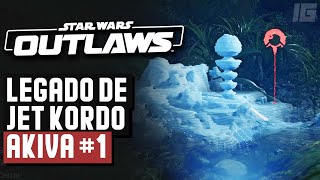 Star Wars Outlaws - El Legado de Jet Kordo: Ubicación en Akiva #1 (Cámara Llena de Vegetación)