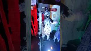 Grandma Goes Crazy In The Looney Bin Funny Video Animatronic Halloween Prop Haunted House Gag Horror