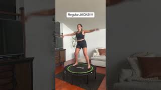 the answer is yes, get that mini trampoline and let’s BOUNCE! #rebounding #reboundingworkout