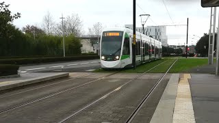 Tramway de Nantes Ligne 1 Beaujoire - François Mitterrand CAF Urbos 3