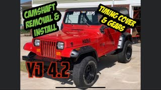 1989 Jeep YJ Wrangler 4.2 Camshaft and Timing Chain Removal and Installation