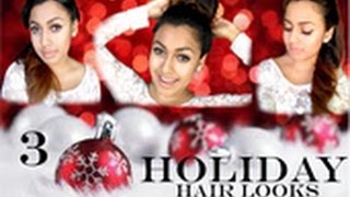 3 NO Heat Holiday Hairstyles 2013