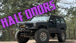 Transforming a Jeep Cherokee XJ with Custom Half Doors