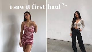 I Saw It First Try-On Haul | new in cute spring pieces 🐚