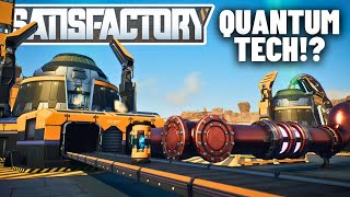 QUANTUM TECH! - Fluxo & Chat React to Satisfactory 1.0 Latest Video!