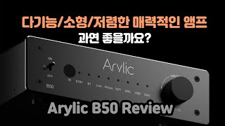 저렴한 다기능 중국산 소형앰프 Arylic B50 리뷰