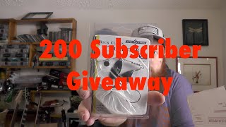 200 Subscriber Giveaway Announcement