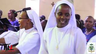 SOROTI CATHOLIC DIOCESE REV. SISTERS'  BEST PERFOMANCE DURING VISIT TO MOROTO REGINA MUNDI CATHEDRAL