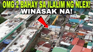 GRABE NAMAN BAHAY PUMASOK NA SA ILALIM NG NLEX WINASAK NA UPDATE NOV:11:2024