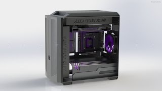 SIMPLICITY - ITX GAMING CASE DESIGN [RENDER]