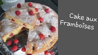 Cake aux Framboises/كيكة  التوت البرى