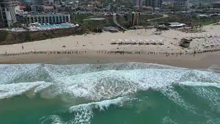 People lined Israel's coast, a powerful human chain united in one call: Release the Hostages