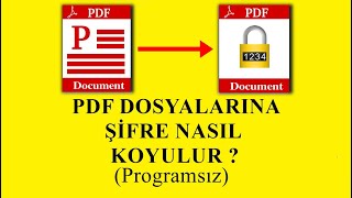 Pdf Dosyalarına Şifre Nasıl Koyulur ?