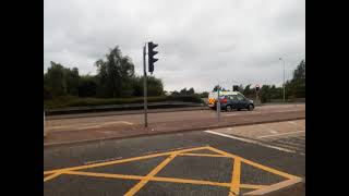 GMP - Ford Transit 2 van convoy responding to an incident (Greater Manchester Police)