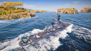 Warships Mobile: USS LEAHY in action